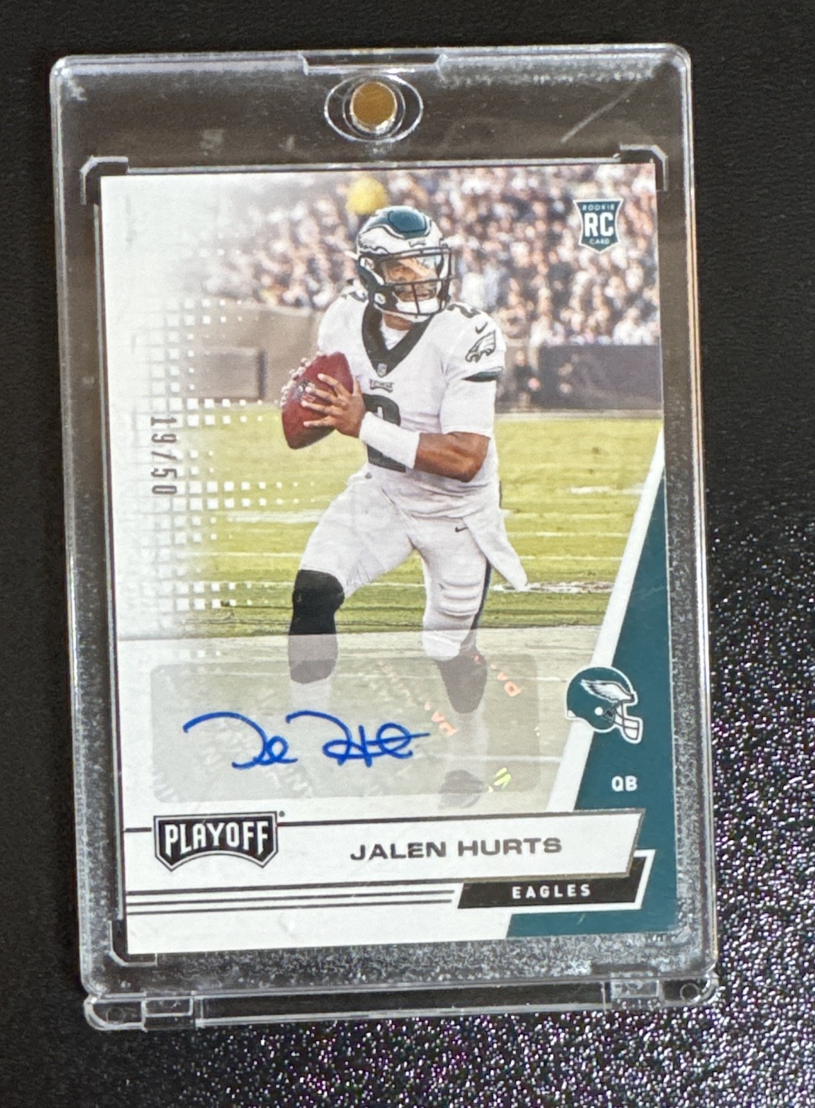 2020 Panini Playoff - Rookie Variations Jalen Hurts #V-214 Auto /50 🔥 🔥 💎 2020 Panini Playoff - Rookie Variations Jalen Hurts #V-214 Auto /50 🔥 🔥 💎