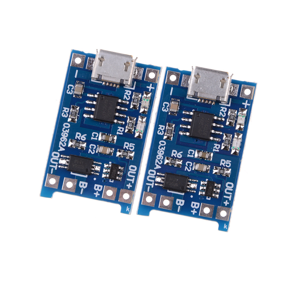 10Pcs/set 5V Micro USB 1A 18650 Lithium Battery Charging Board Charger Module_z8