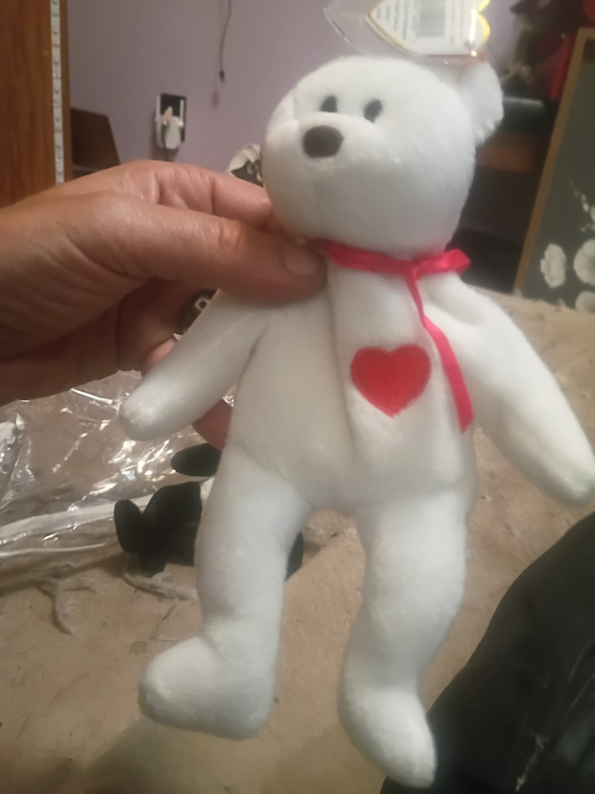 Ty 4058 Valentino Bear Beanie Baby 1993/1994 Ty 4058 Valentino Bear Beanie Baby 1993/1994