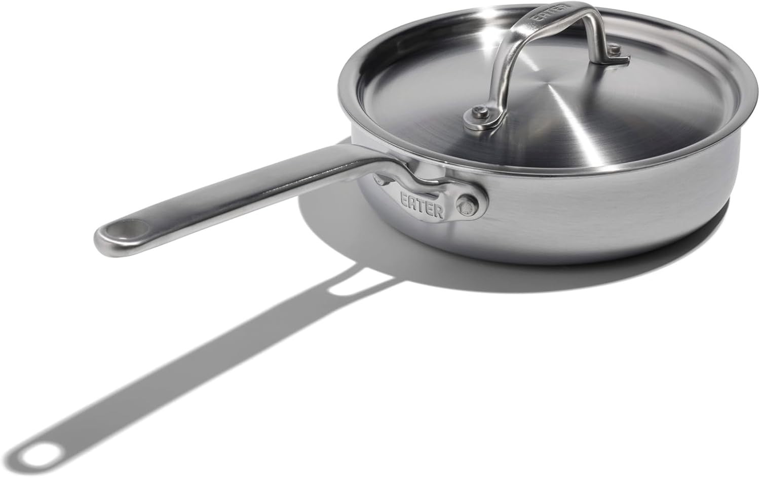 Heritage Steel x Eater 1.5 Quart Mini Saute Pan with Lid 5-Ply Fully Clad