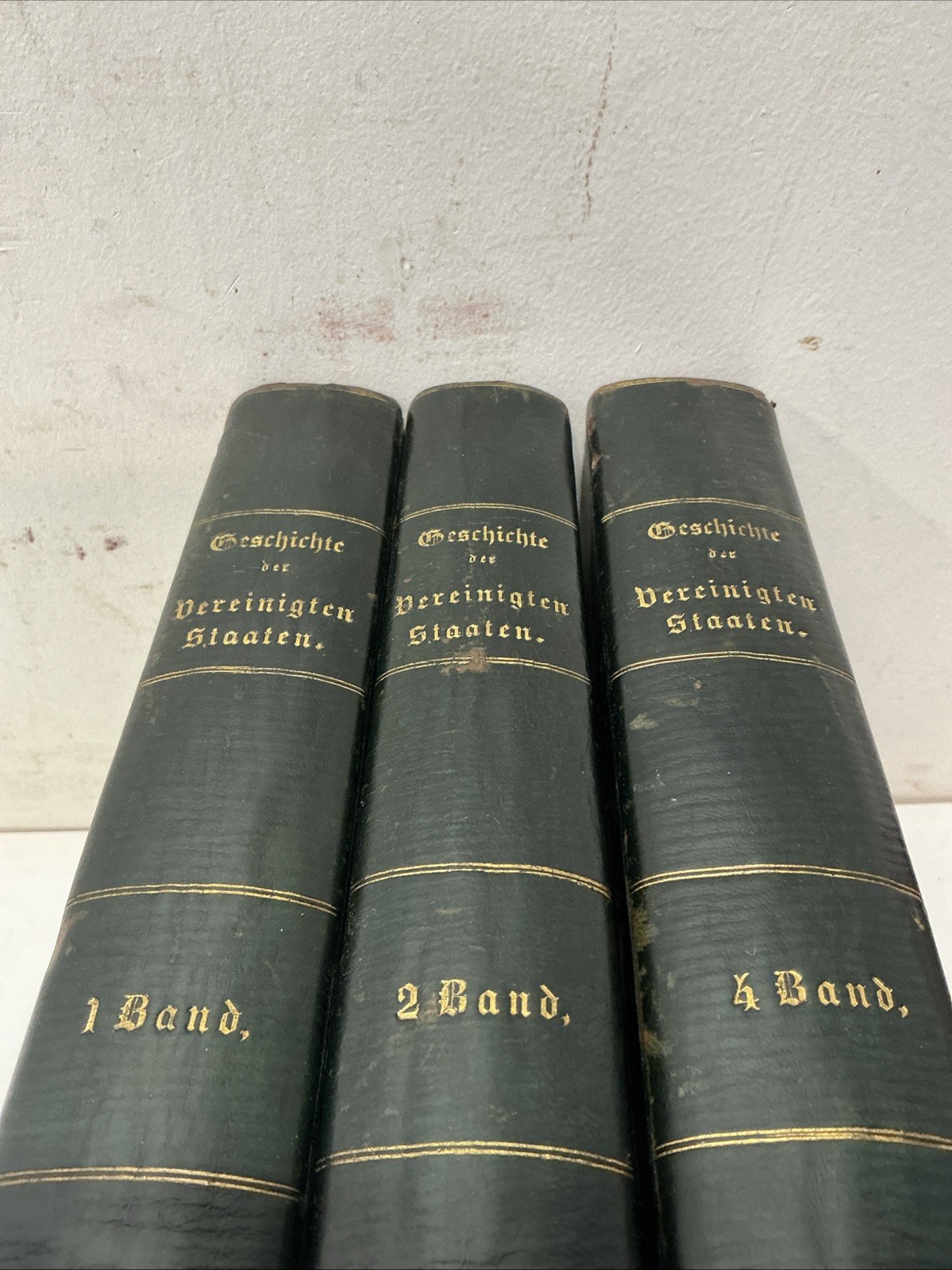 1866 Geschichte der Vereinigten Staaten (History Of United States) Vol. 1,2,4 