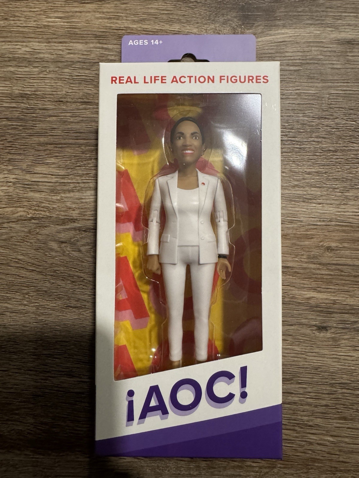 Rare Alexandria Ocasio Cortez AOC Real Life FCTRY Action Figure -  -NEW