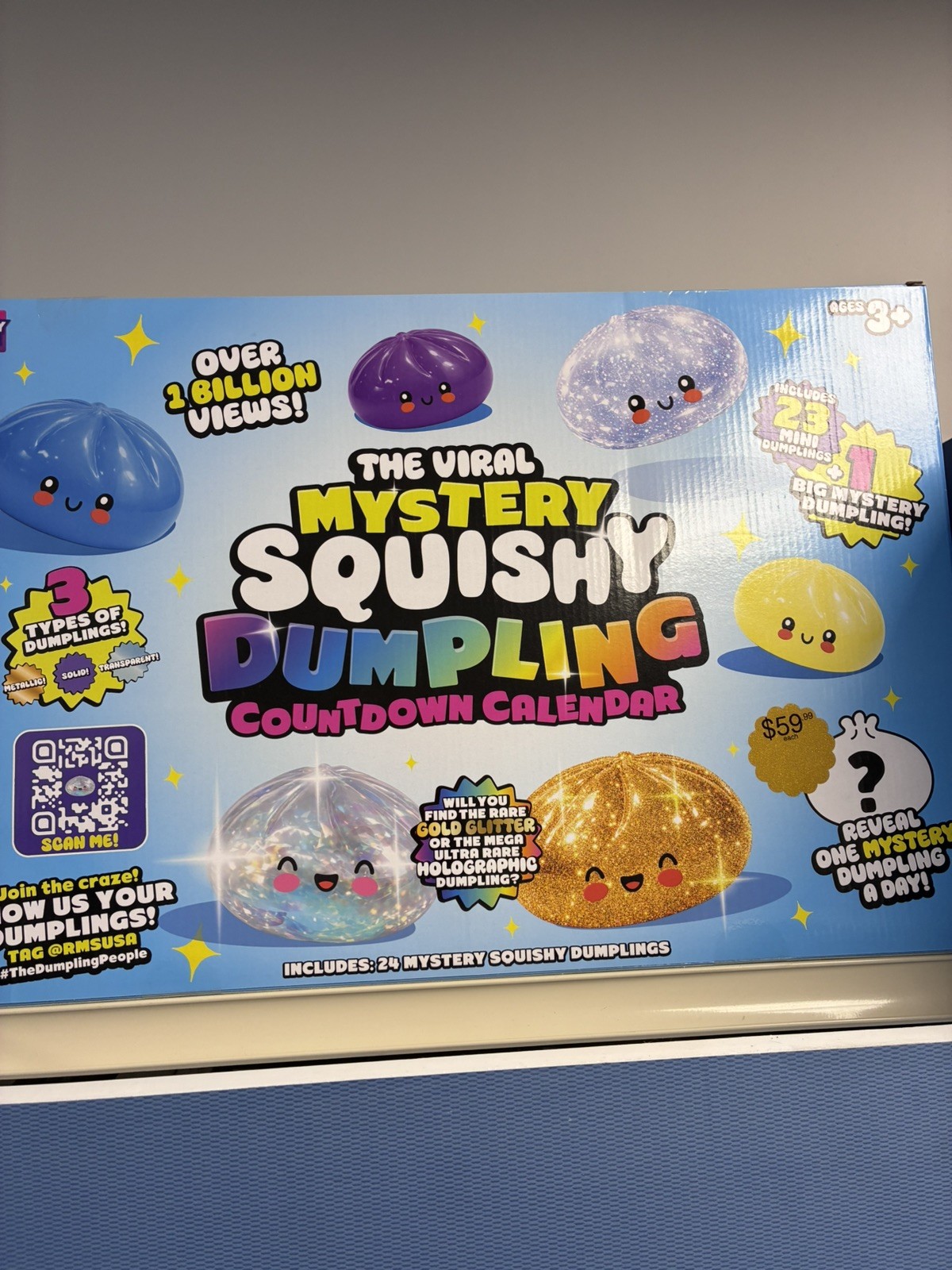 Authentic RMS Viral Mystery Dumpling Advent Countdown 2026 Calendar Sealed Authentic RMS Viral Mystery Dumpling Advent Countdown 2026 Calendar Sealed