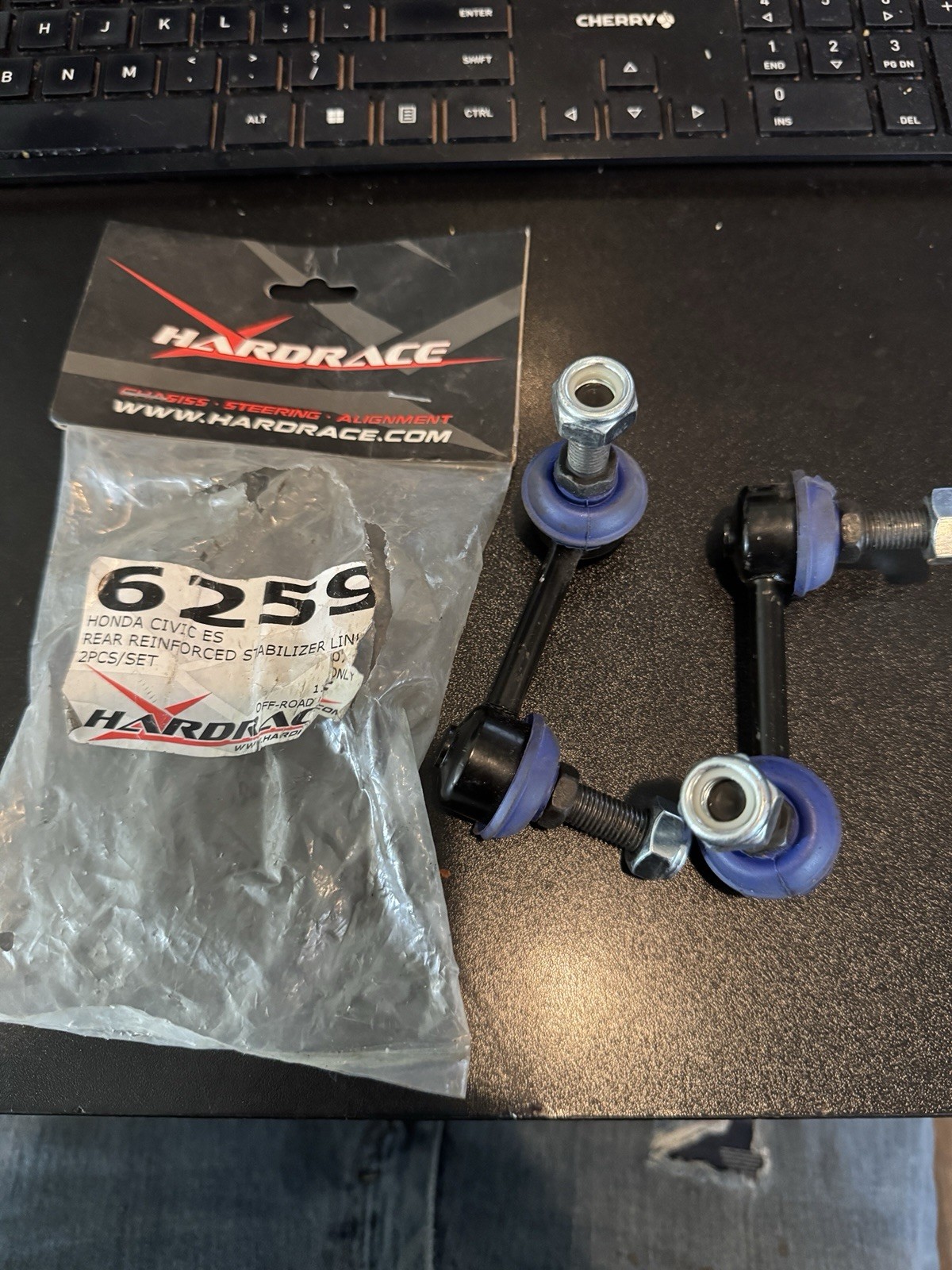 Hardrace Ep3 01-05 Civic Em2 Es1 Reinforced Stabilizer Sway Bar Links Hardrace Ep3 01-05 Civic Em2 Es1 Reinforced Stabilizer Sway Bar Links