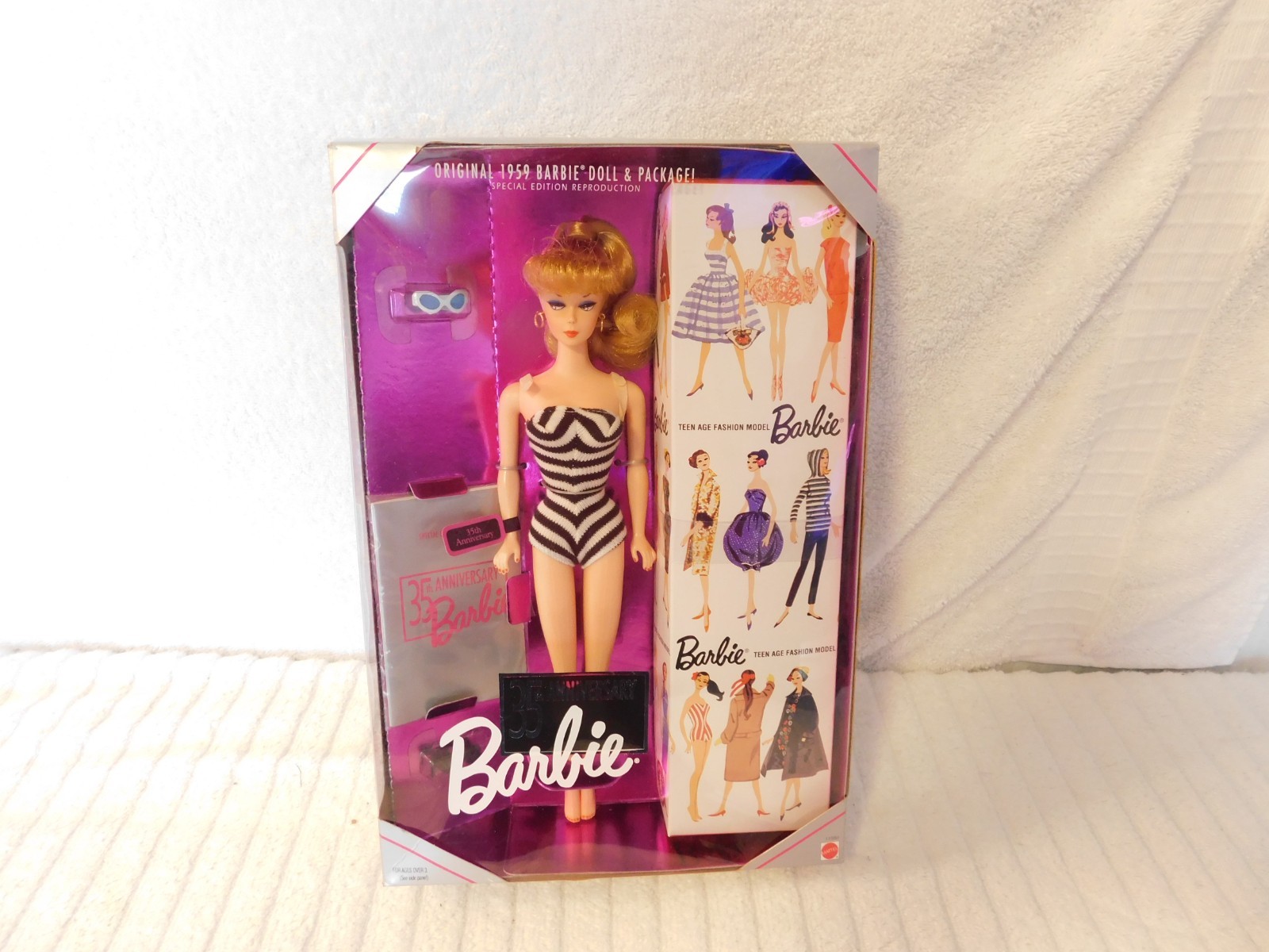 Vintage 1993 Barbie 35th Anniversary Barbie Doll  Blonde