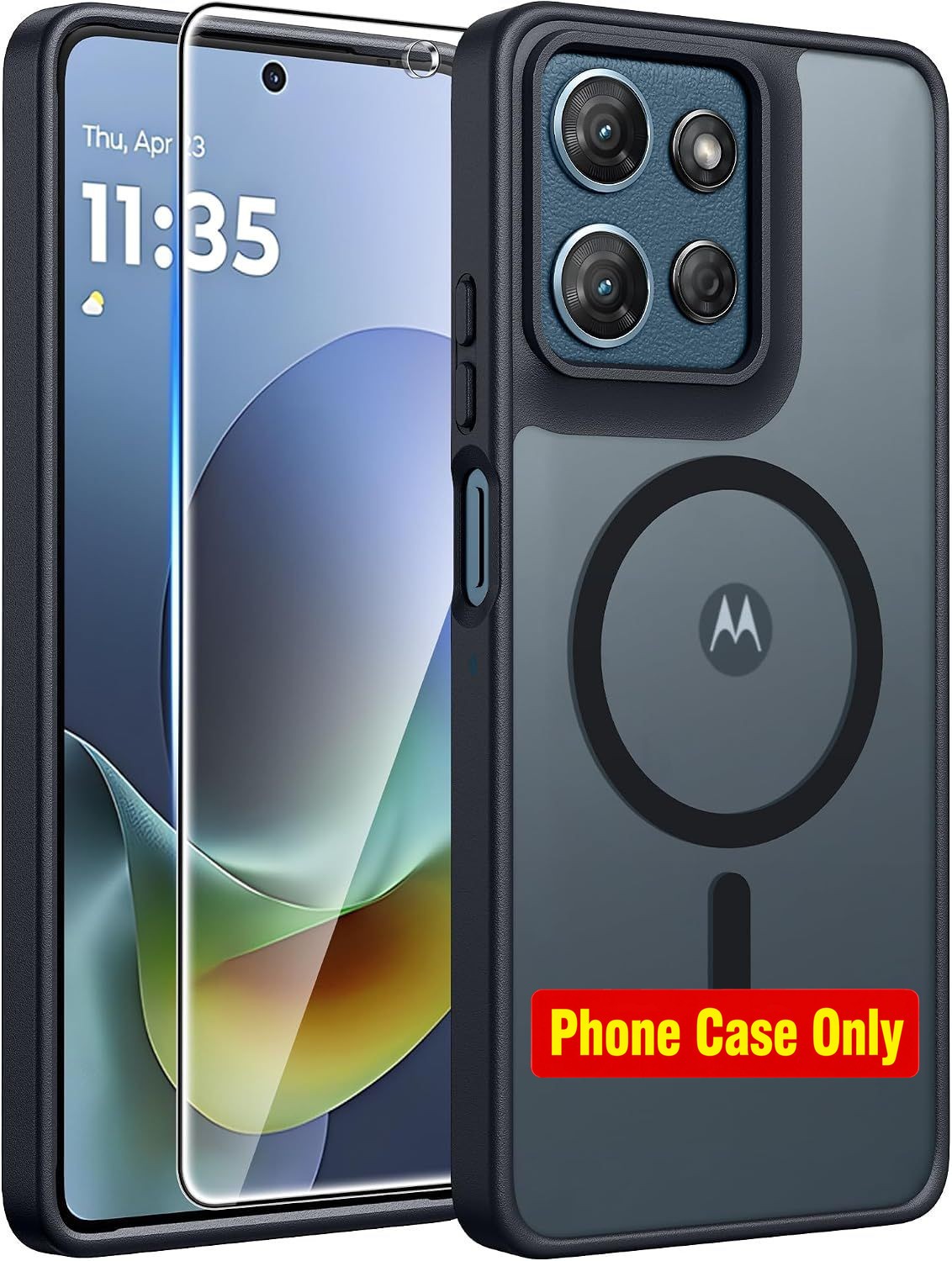 Case for Moto G Play 2026 / G 2026 / G 2025, Includes Screen Protector