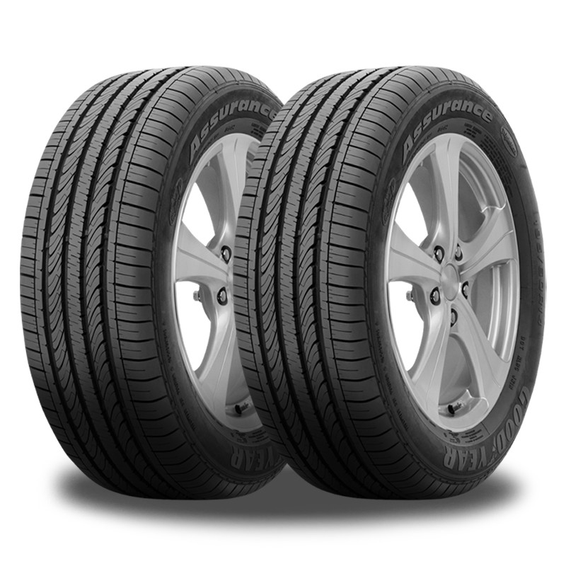 2 Goodyear Triplemax 205/55R16 91V All Season Performance Tires New