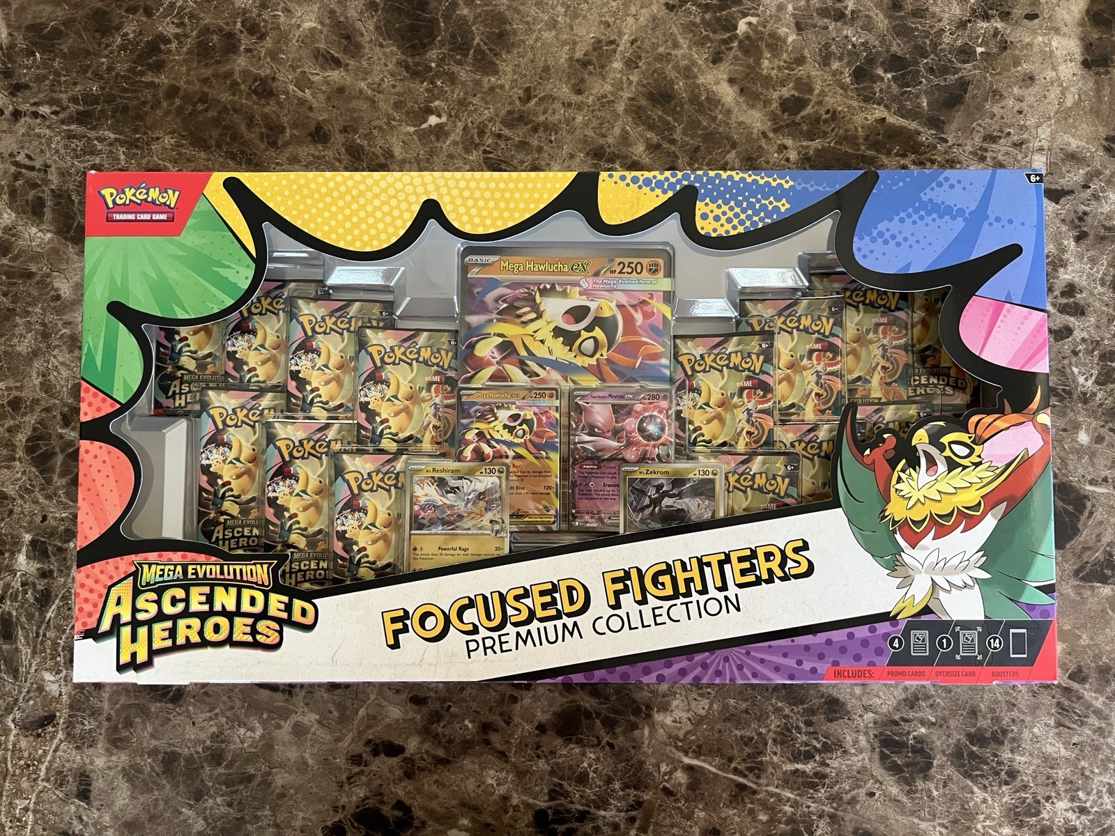 🔥 Pokemon Ascended Heroes Focused Fighters Premium Collection Box, Sealed  🔥