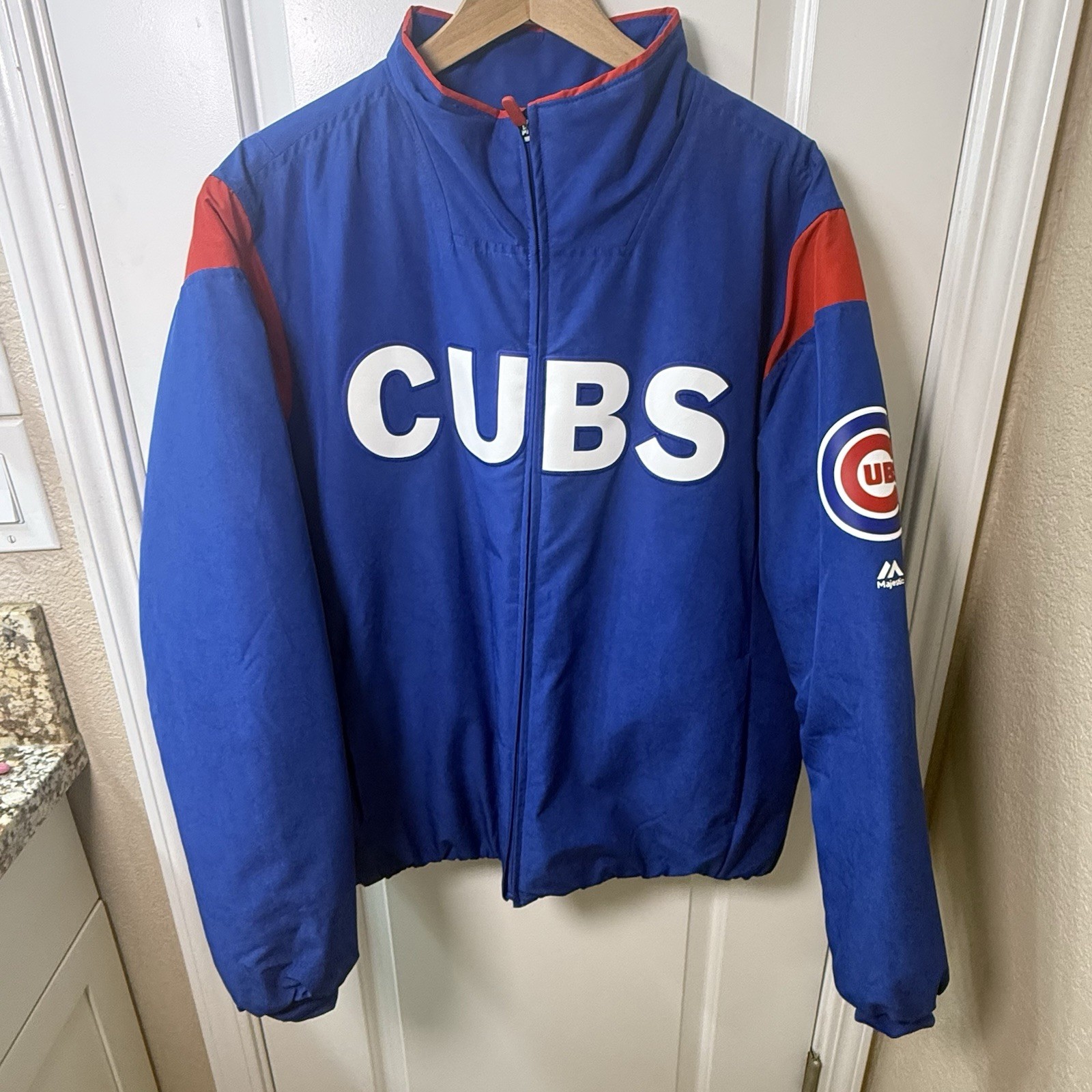 Chicago Cubs Majestic Authentic Collection Therma Base Jacket Mens Large MLB Chicago Cubs Majestic Authentic Collection Therma Base Jacket Mens Large MLB