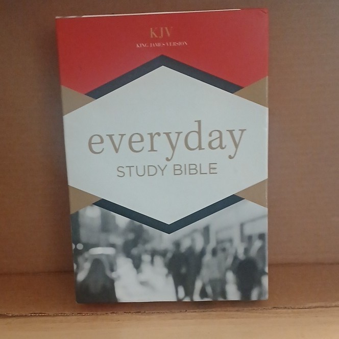 Holman KJV Everyday Study Bible Leather w/ Ribbon Marker King James Version Holman KJV Everyday Study Bible Leather w/ Ribbon Marker King James Version