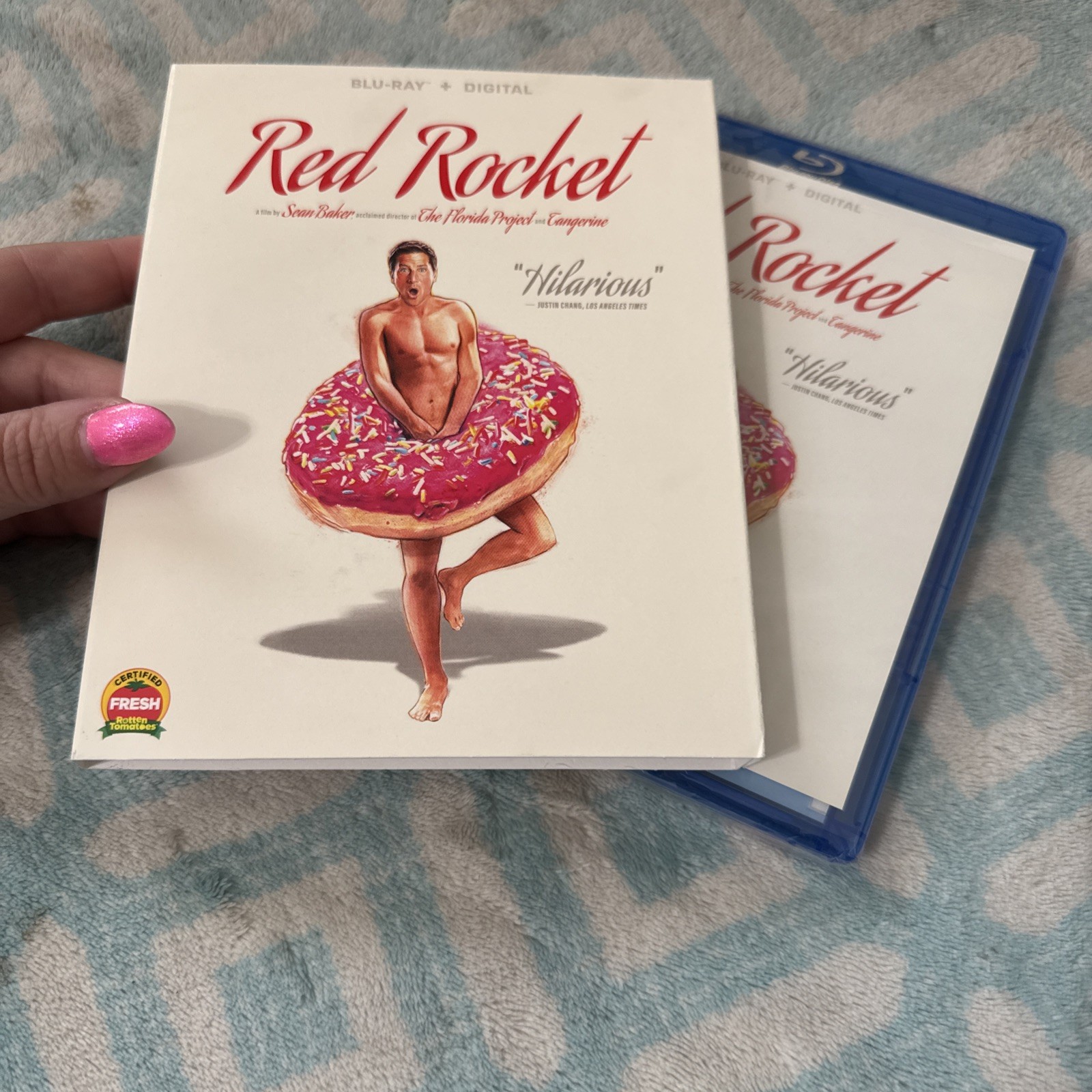 NEW** RED ROCKET (2021) A24 (Blu-ray+Digi) w/ Rare Slip Sean Baker Comedy