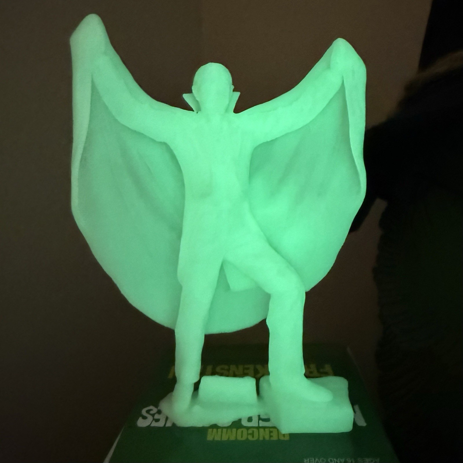 Marx Style Dracula Figure - 3D Printed - Universal Monsters - Glow In The Dark