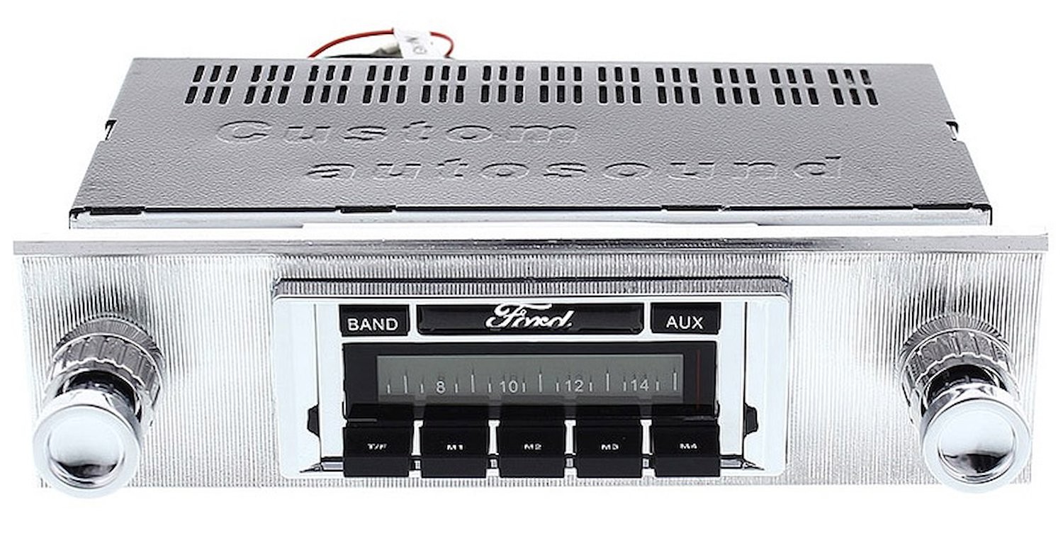 JEGS Classic 230 Series Radio for 1957-1958 Ford Courier, Fairlane, Ranchero,