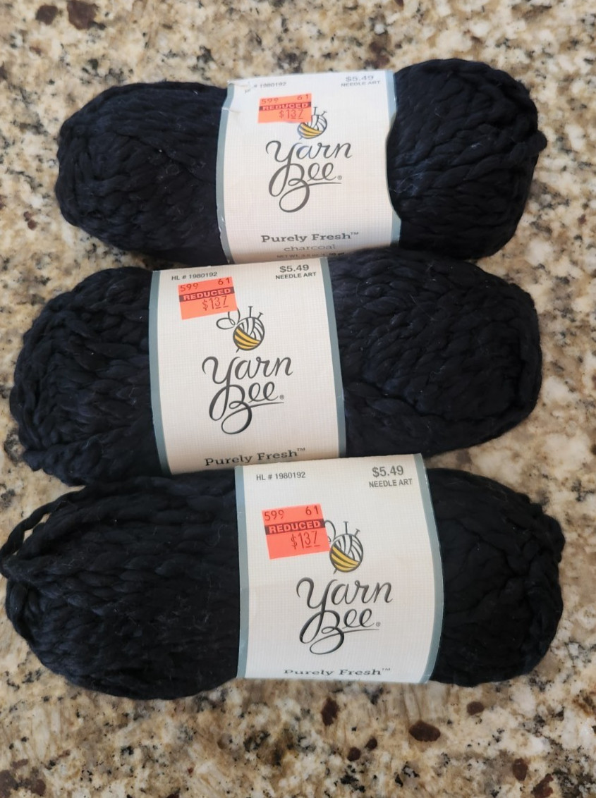 Yarn Bee Discontinued Purely Fresh Yarn  1 Skein