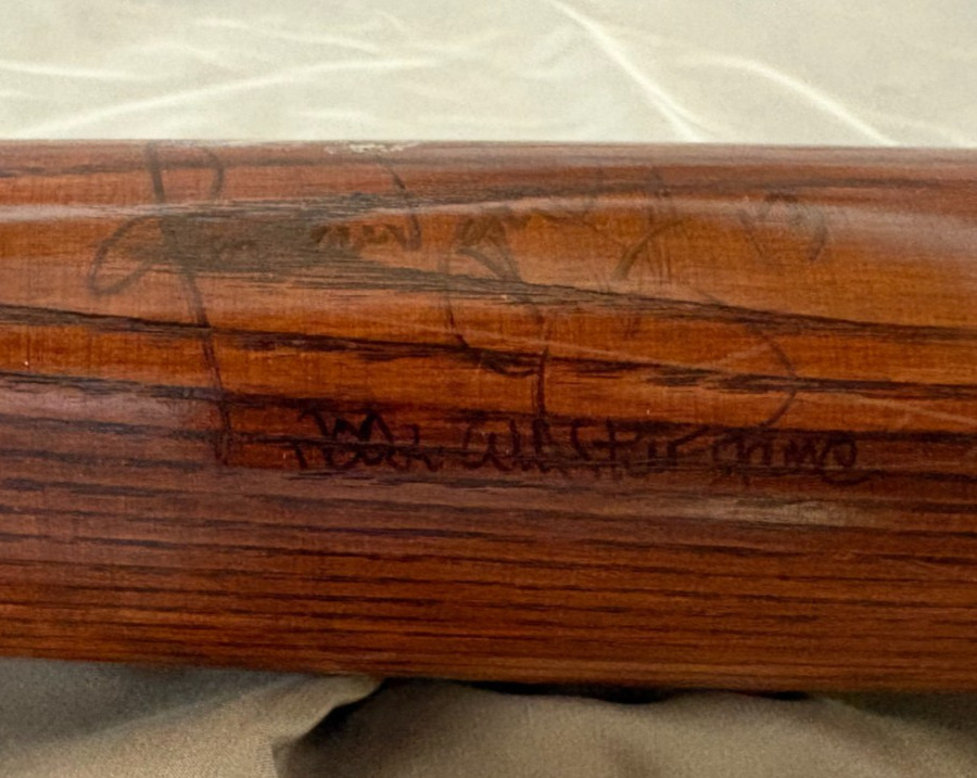 Omar Vizquel Signed 2002 MLB All-Star Game Used Bat Esteban Loaiza Collection