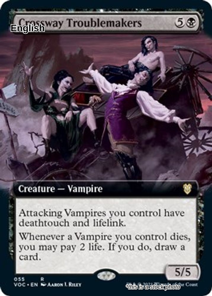 Crossway Troublemakers (Extended Art) - VOC - NM TCG MTG