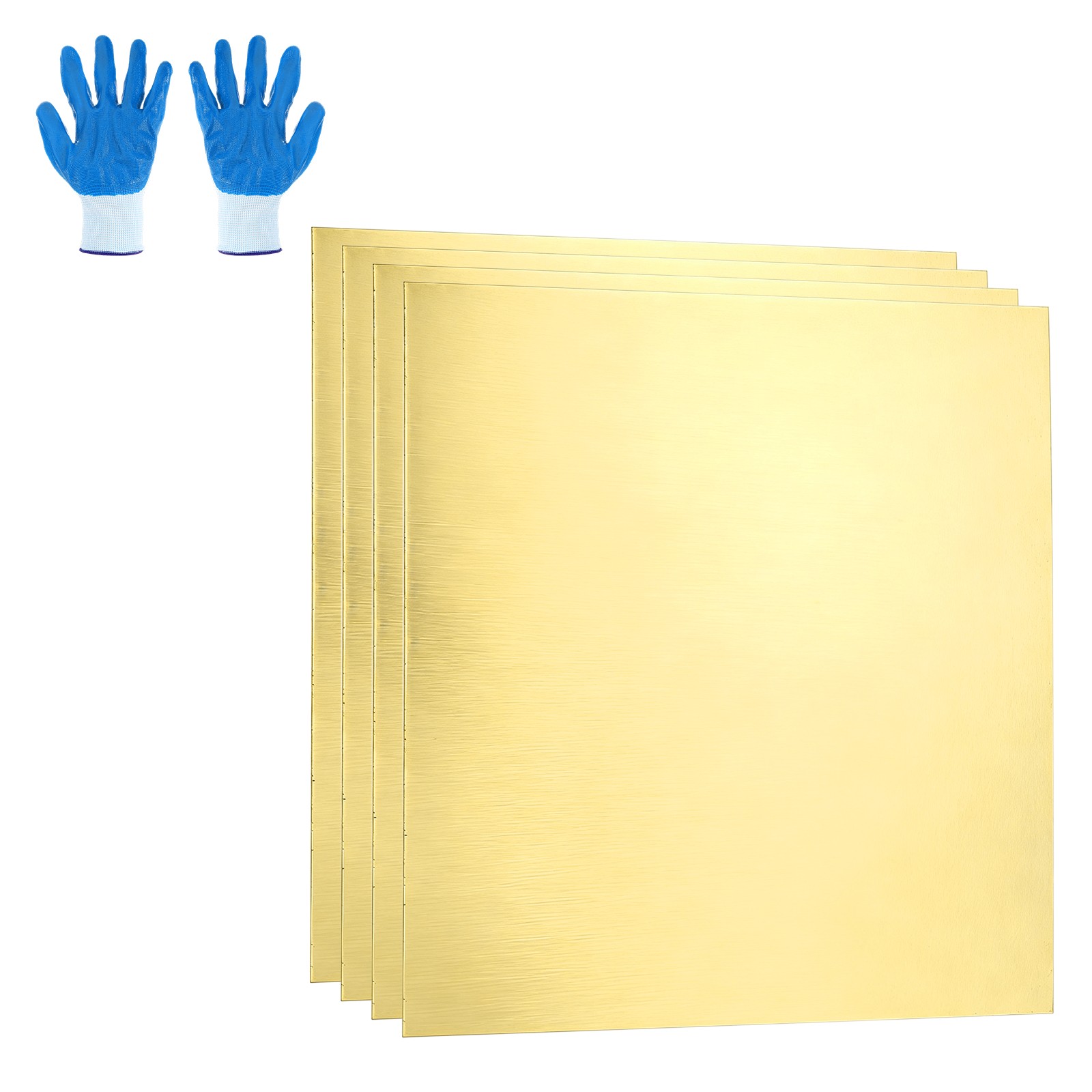4pcs Brass Sheet Roll 1.6\