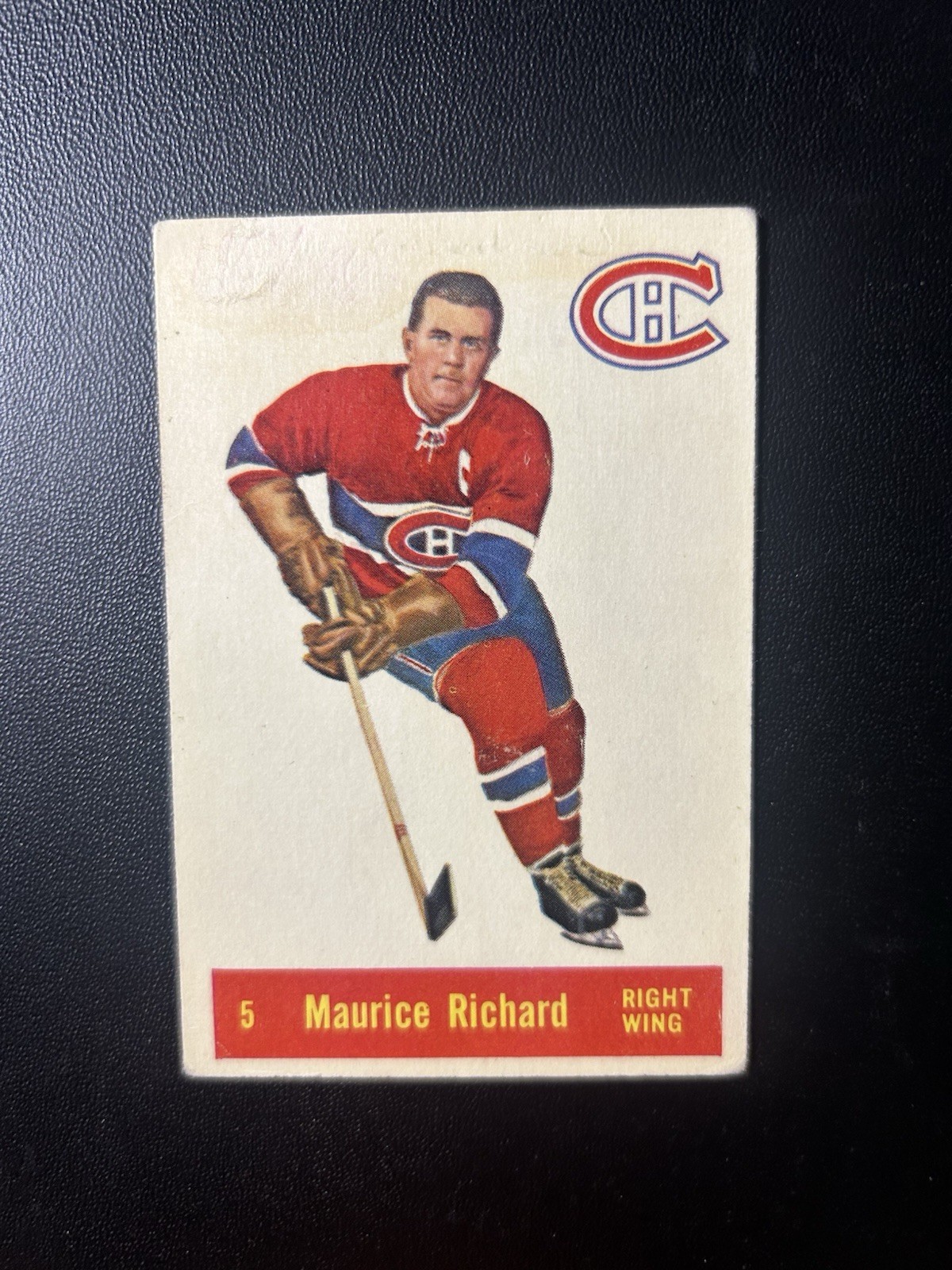 1957-58 PARKHURST #5 MAURICE RICHARD