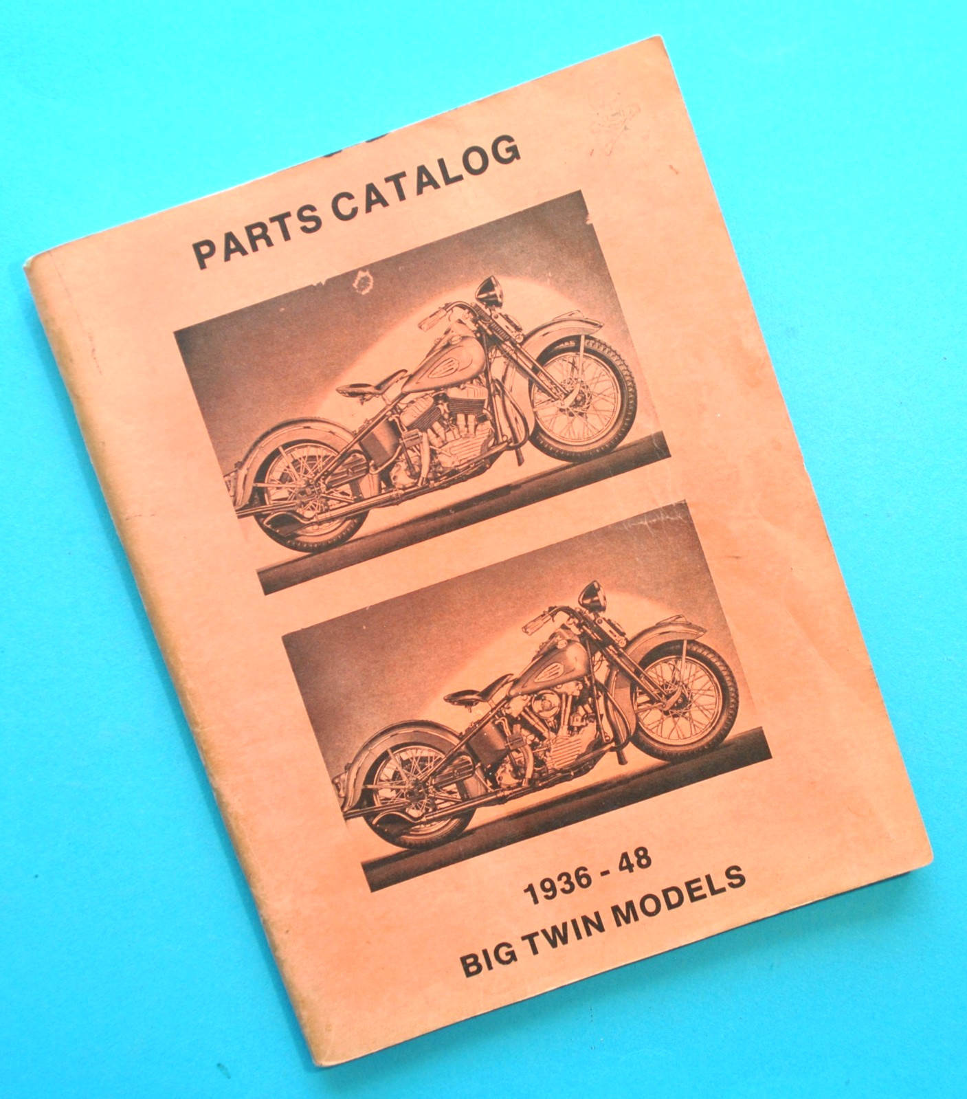 1936-1948 Harley Davidson Spare Parts Catalog Manual Book U UL UH ULH E EL F FL