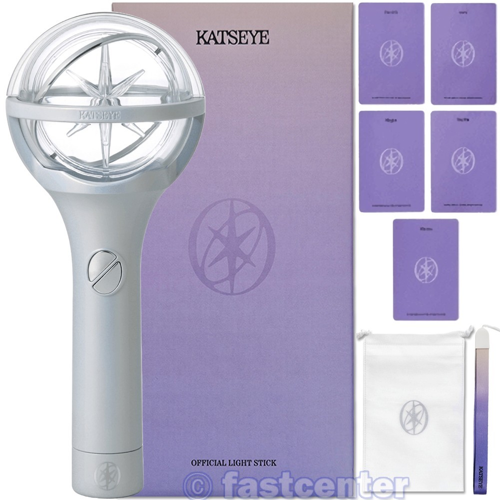 [🚀Ship From US🚀]  KATSEYE Official Lightstick with 5 Photocards