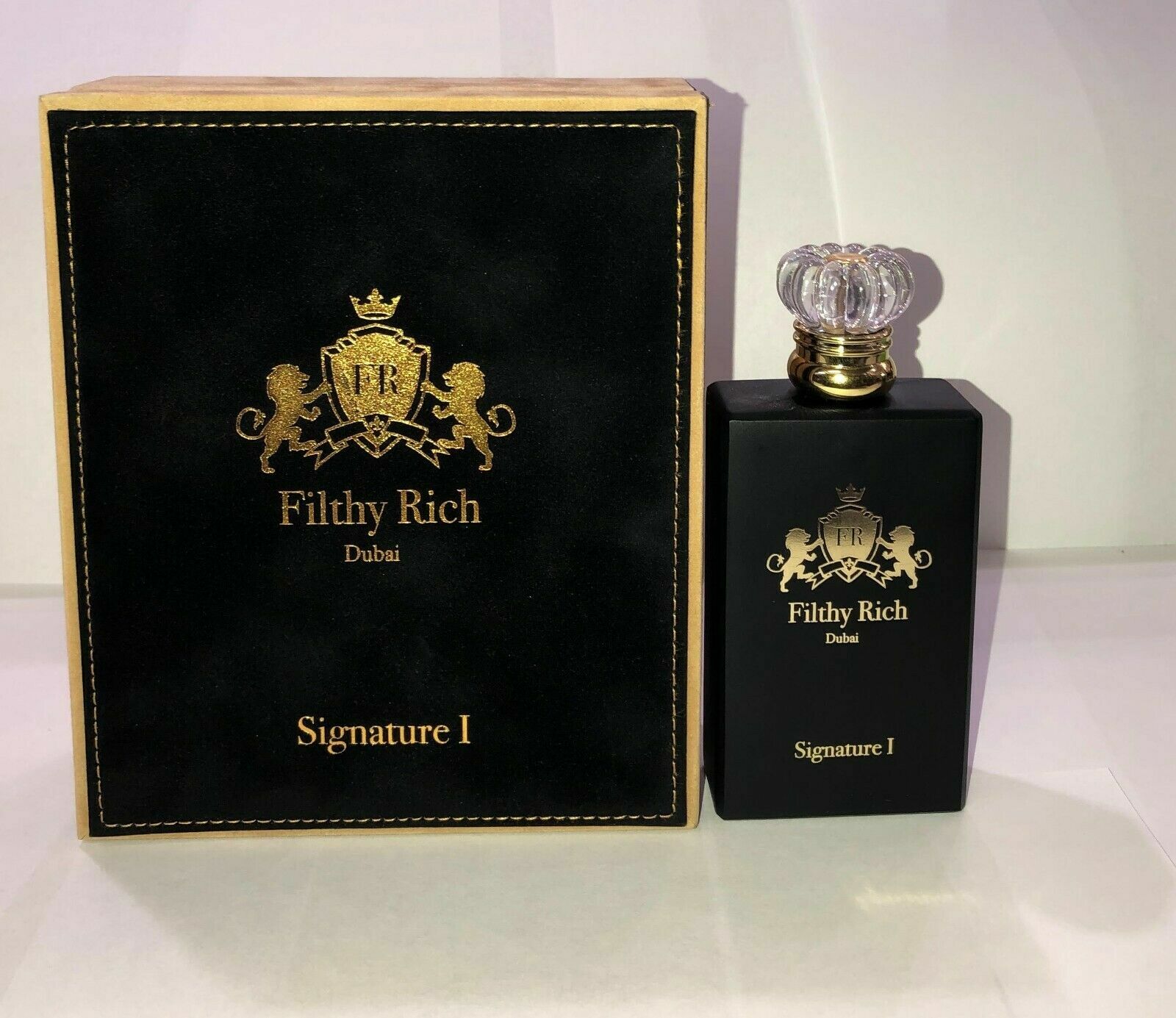 Filthy Rich Dubai Signature I 4.2 OZ EDP for men (Plus 1 surprise perfume free)