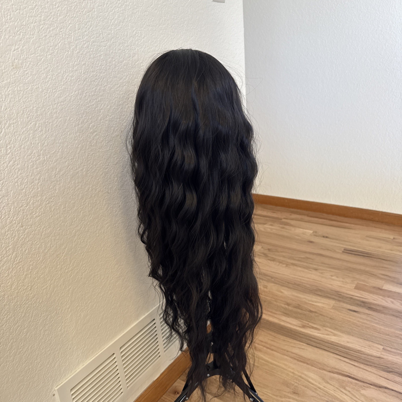 Beautiful,  32” Drk Brown 1B Wavy Hair, Synthetic  DarkVery Soft  81