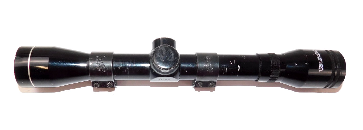 Tasco 4x32 Scope W/ Weaver Rings AJ893