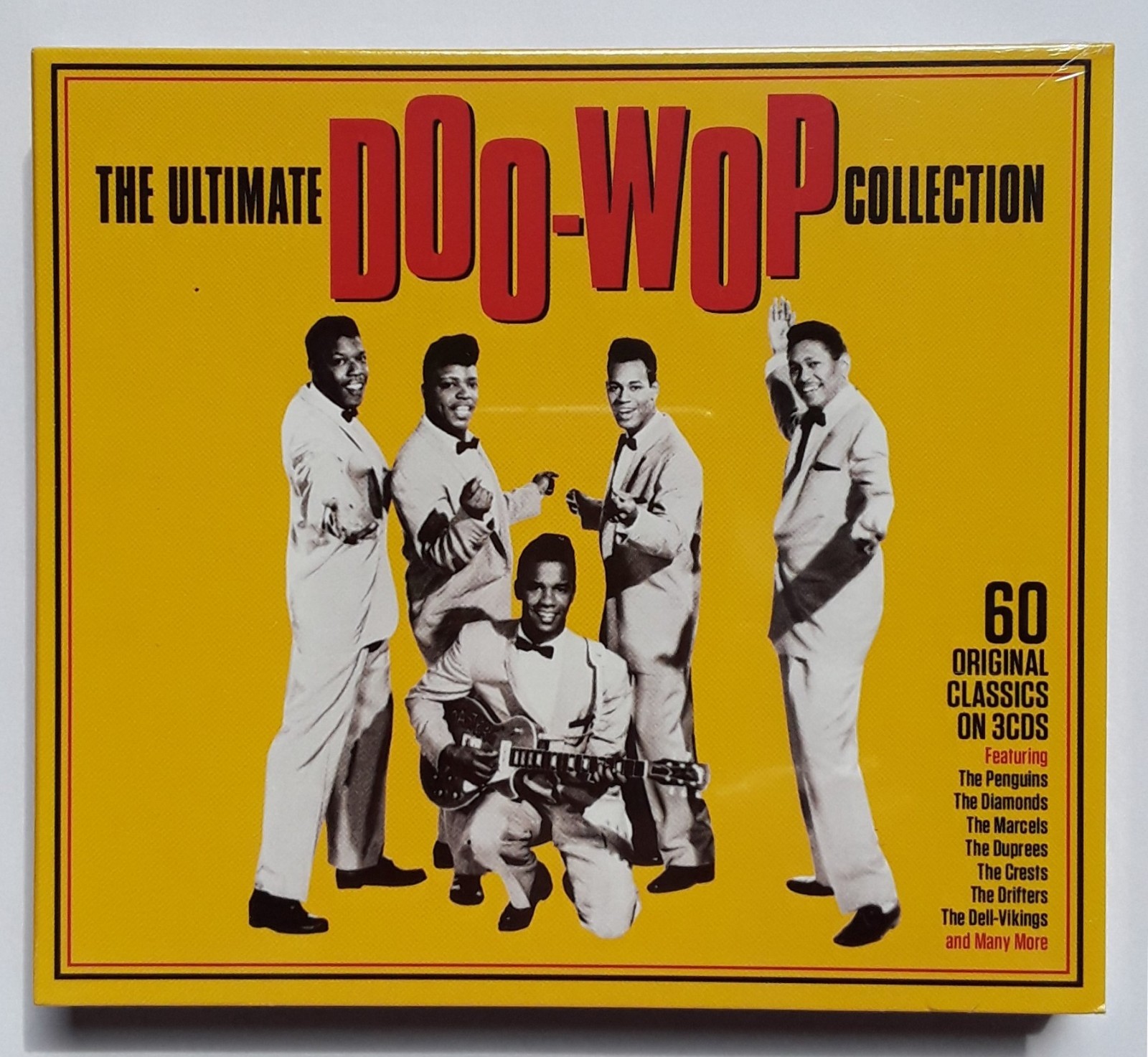 NEW SEALED Various Artists The Ultimate Doo-Wop Collection 3-CD Set 60 Orig Hits NEW SEALED Various Artists The Ultimate Doo-Wop Collection 3-CD Set 60 Orig Hits