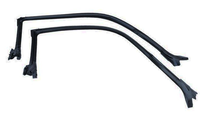 New 1994 -2004 Mustang Coupe Rubber Roof Rail Weatherstrip Seal - Pair - Set New 1994 -2004 Mustang Coupe Rubber Roof Rail Weatherstrip Seal - Pair - Set