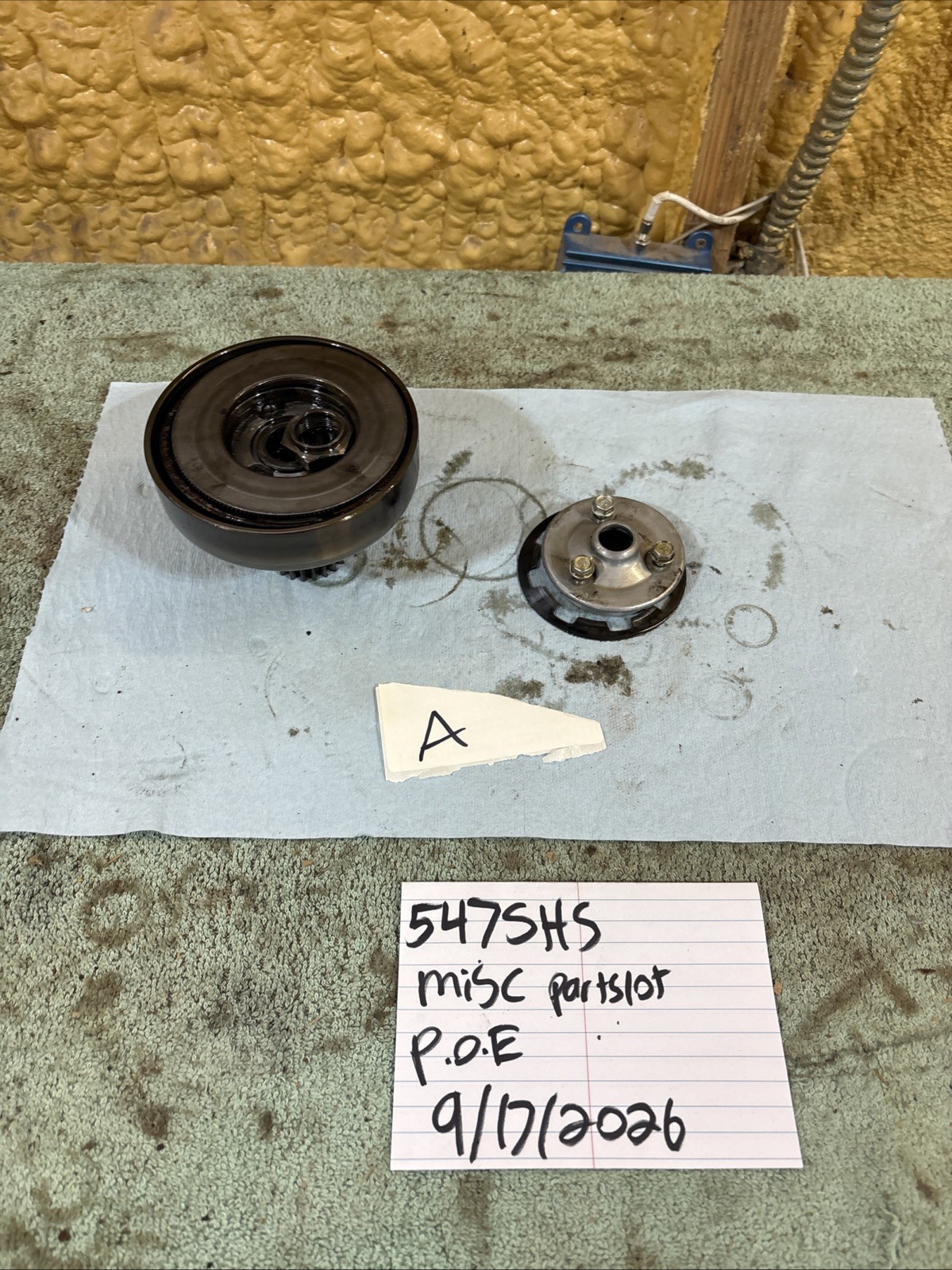 1984 Honda Atc 200 S Wet Clutch Assembly 547