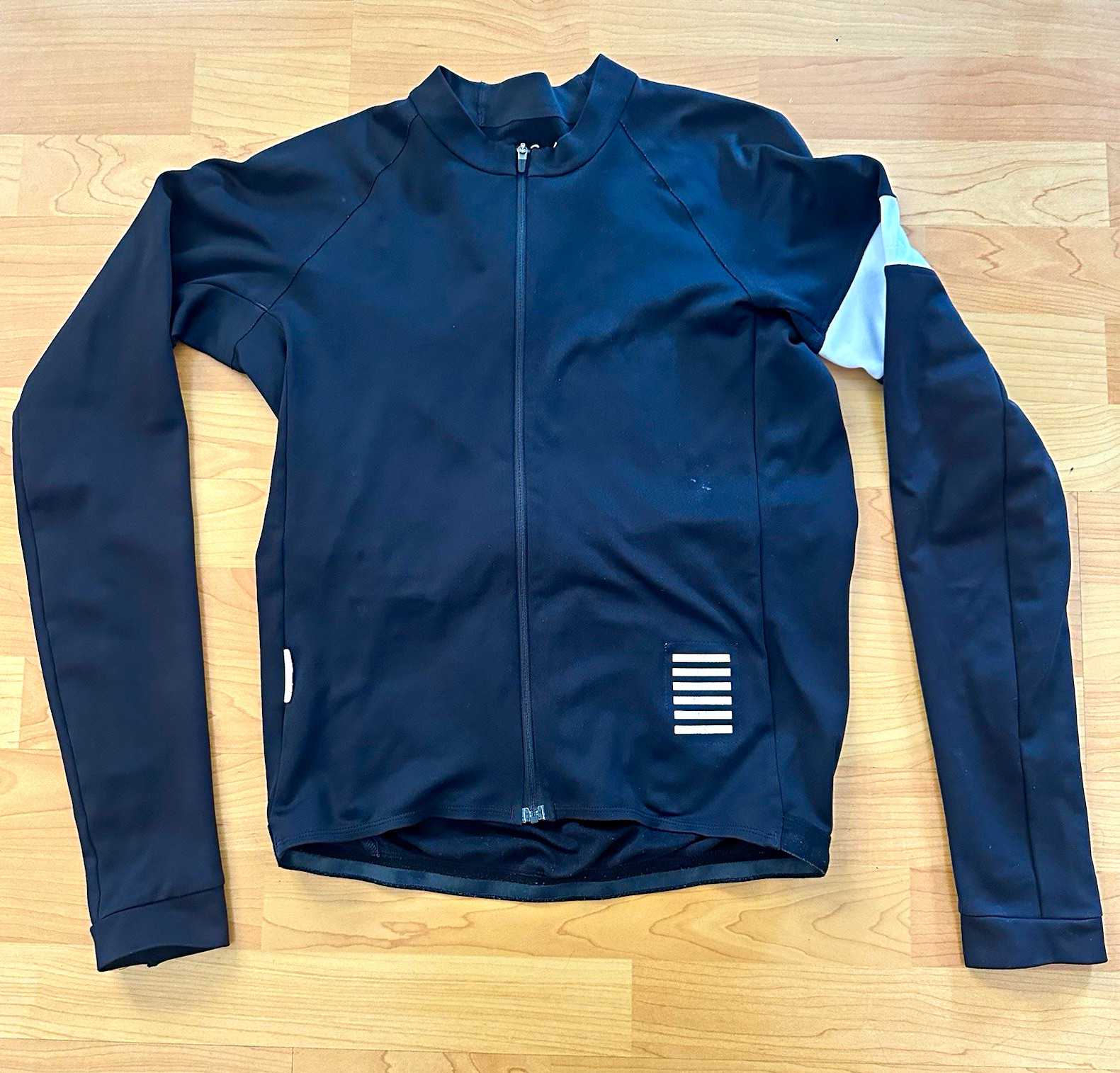 Rapha Pro Team Forcats de la Route Cycling Jersey S Black/White Full Zip Rapha Pro Team Forcats de la Route Cycling Jersey S Black/White Full Zip