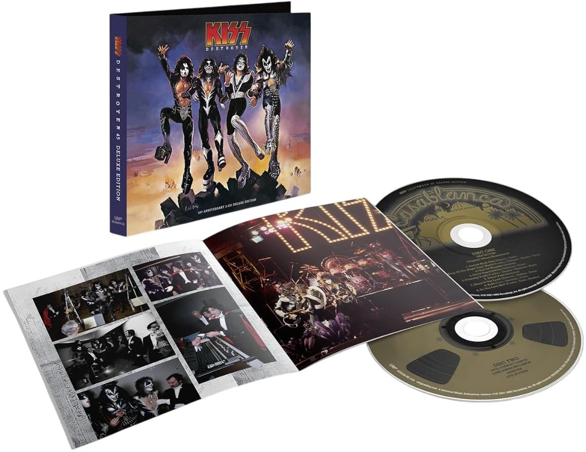 Kiss – Destroyer 2 CD Set - 45th Anniversary Deluxe Edition