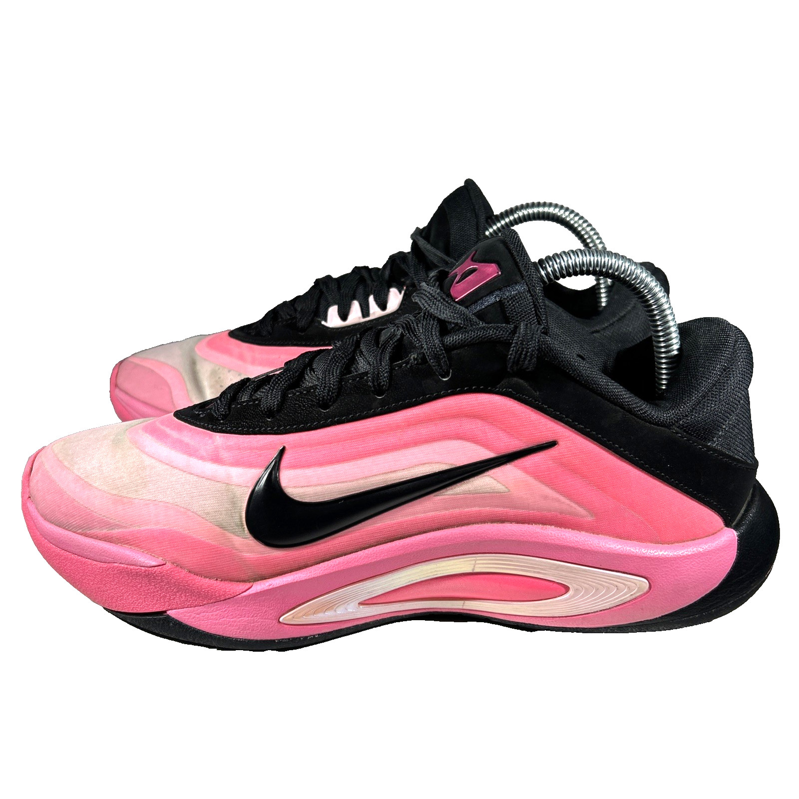 Nike A\'ja Wilson A\'One Leo Lights Basketball Shoes Womens Size 8.5 Pink Sneakers