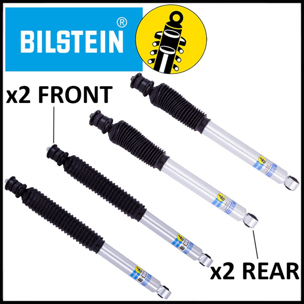 Bilstein B8 5100 Front/Rear Shocks Set fits 2014-24 Dodge Ram 2500 4WD w/4\
