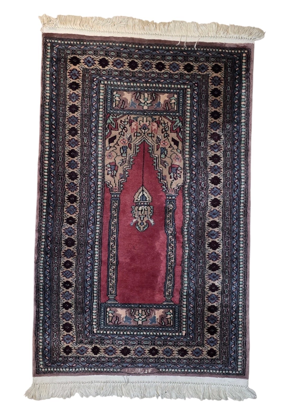 Pakistani Bokhara Wool Runner Rug 7'6