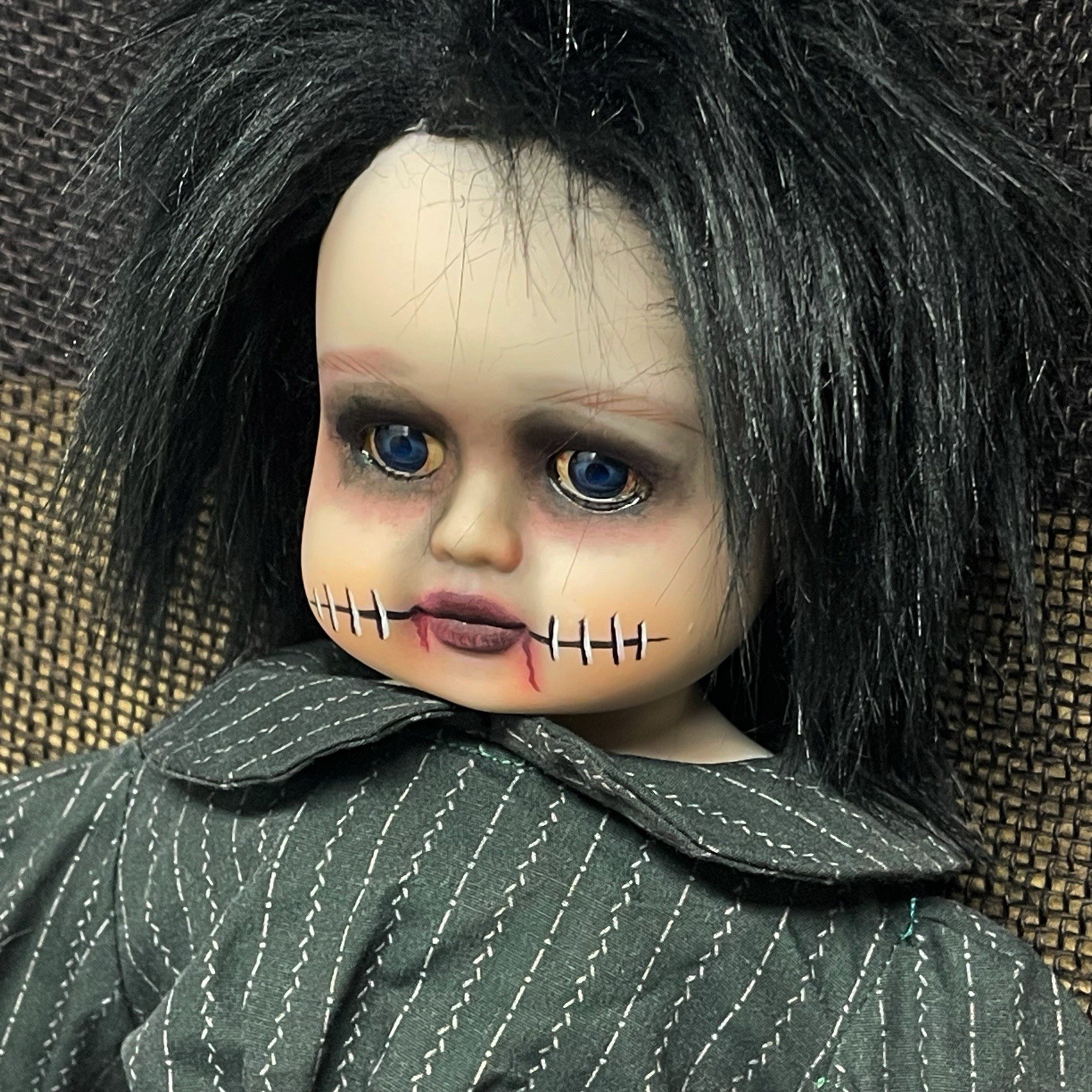 OOAK Creepy Odd 18” Haunting Creepy Spooky Scary Halloween Horror Art Doll
