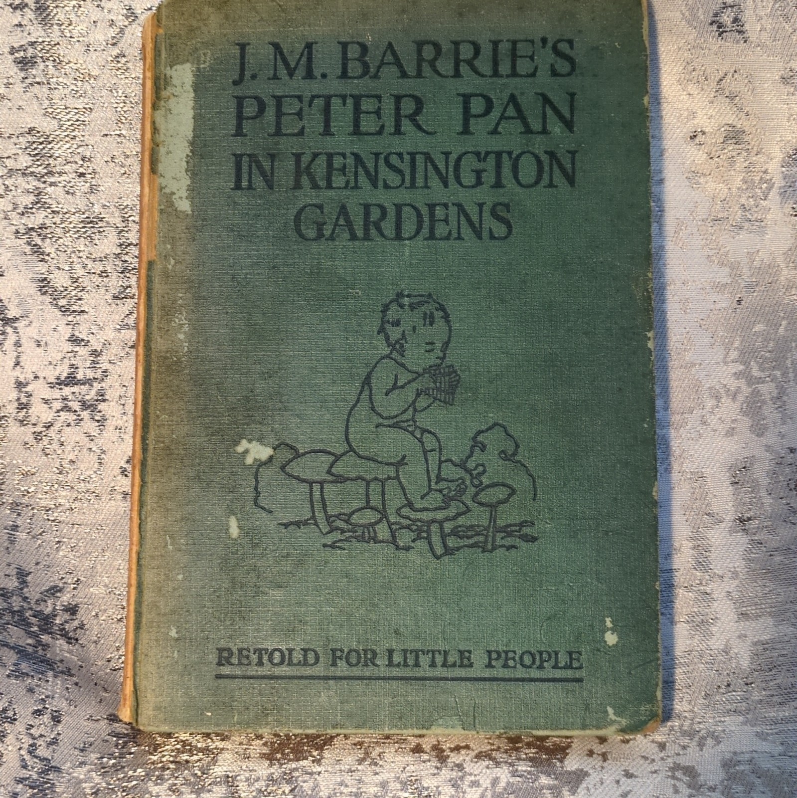 J.M. Barrie\'s Peter Pan in Kensington Gardens Byron 1930 First Printing Rackham