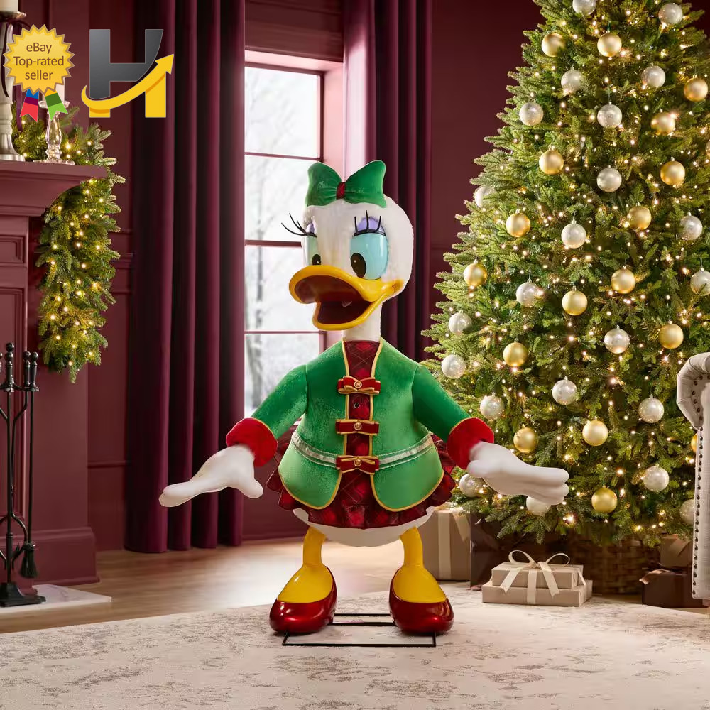 4 FT Animated Interactive Holiday Daisy Duck