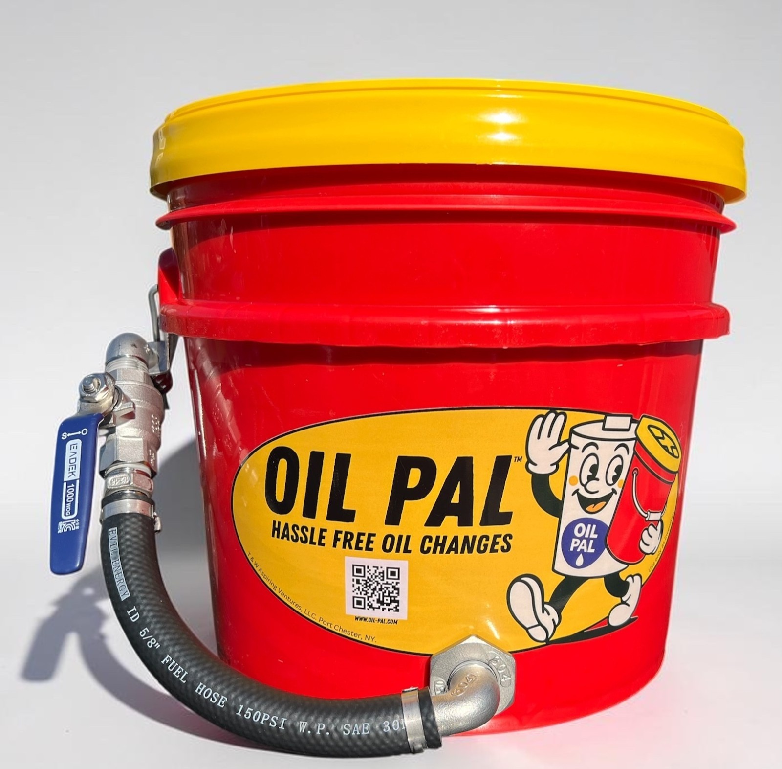 Oil Pal Spill-Proof Oil Drain Pan with Sealed Lid Oil Pal Spill-Proof Oil Drain Pan with Sealed Lid