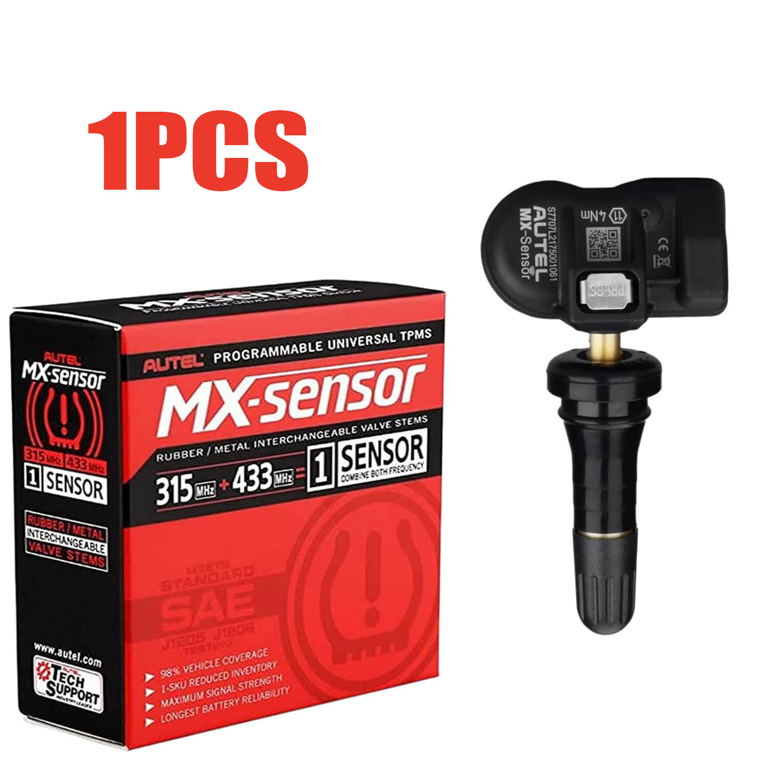 1-20PCS Autel MX-Sensor Sensor TPMS 315MHz 433MHz Programmable Tire Sensor Tool 1-20PCS Autel MX-Sensor Sensor TPMS 315MHz 433MHz Programmable Tire Sensor Tool