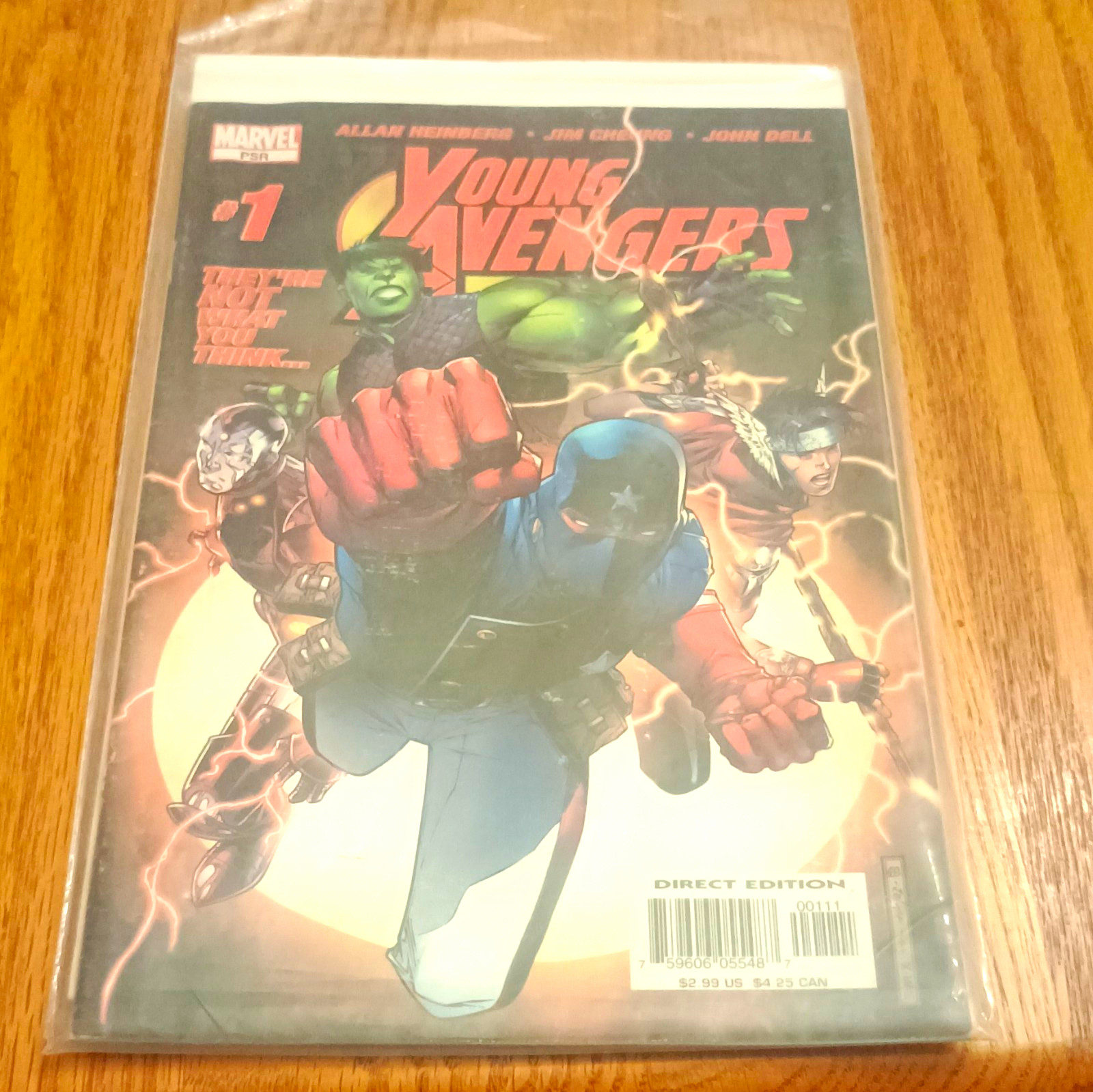 Marvel Comics Young Avengers #1 Direct Edition Single Issue Comic Book Marvel Comics Young Avengers #1 Direct Edition Single Issue Comic Book
