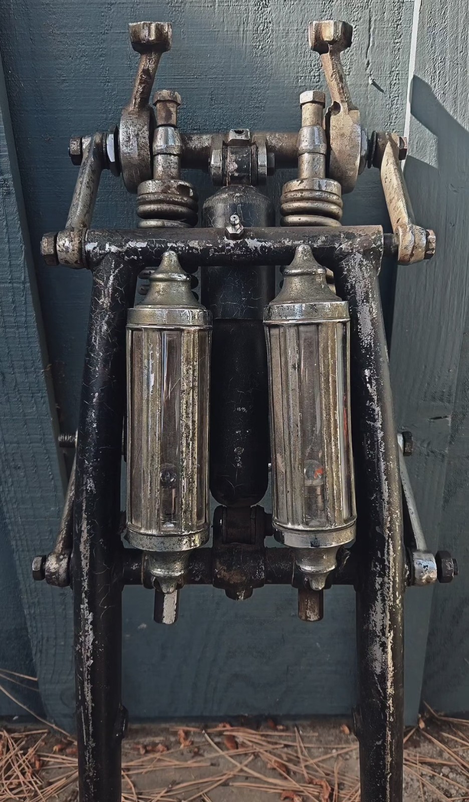 Antique LANTERNS Harley Vintage Chopper Hearse Funeral Halloween LIGHT Finch EL 