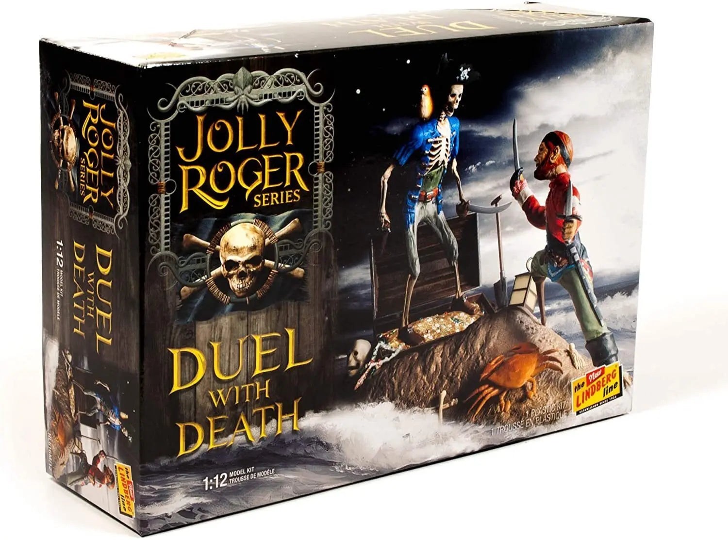 Lindberg Jolly Roger Duel With Death Plastic Model Kit 1/12 Brand New Sealed