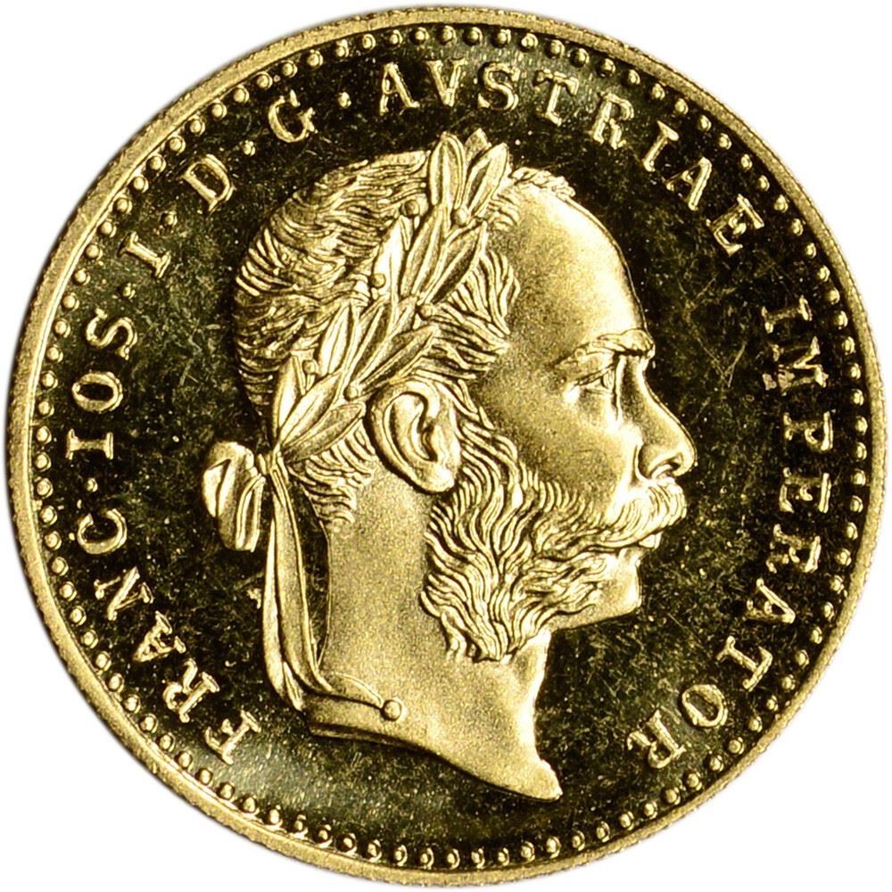 1915 Austria Gold 1 Ducat (.1106 oz) - BU - Restrike