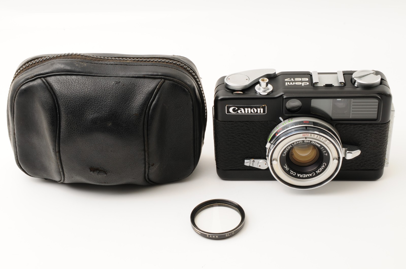 Canon Demi EE17 Fully Serviced [ Mint ] 35mm Half Frame Film Camera From Japan