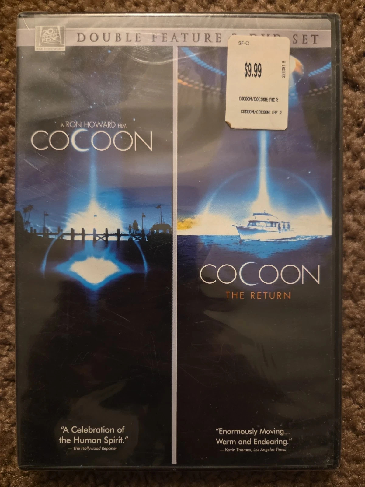 Cocoon Cocoon The Return DVD Double Feature 2-Disc Set Ron Howard Sealed OOP