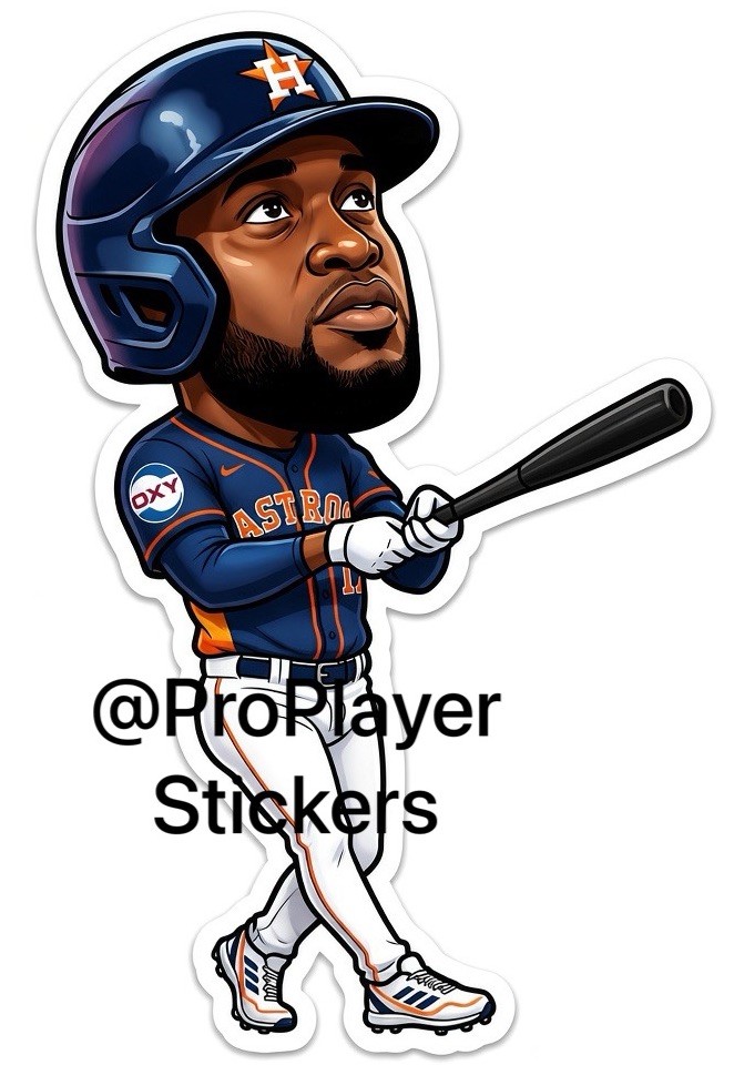⚾️ Houston Astros “Yordan Álvarez” Sticker ⚾️