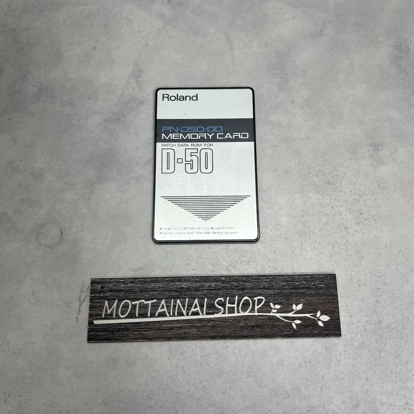 Roland PN-D50-00 Factory Patch ROM Memory Card for D-50 Synth Tested Working