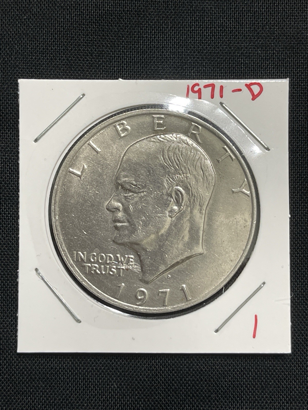 1971-D Eisenhower Dollar Friendly Eagle FS-901 Circulated $1 Coin KM# 203 | (1)