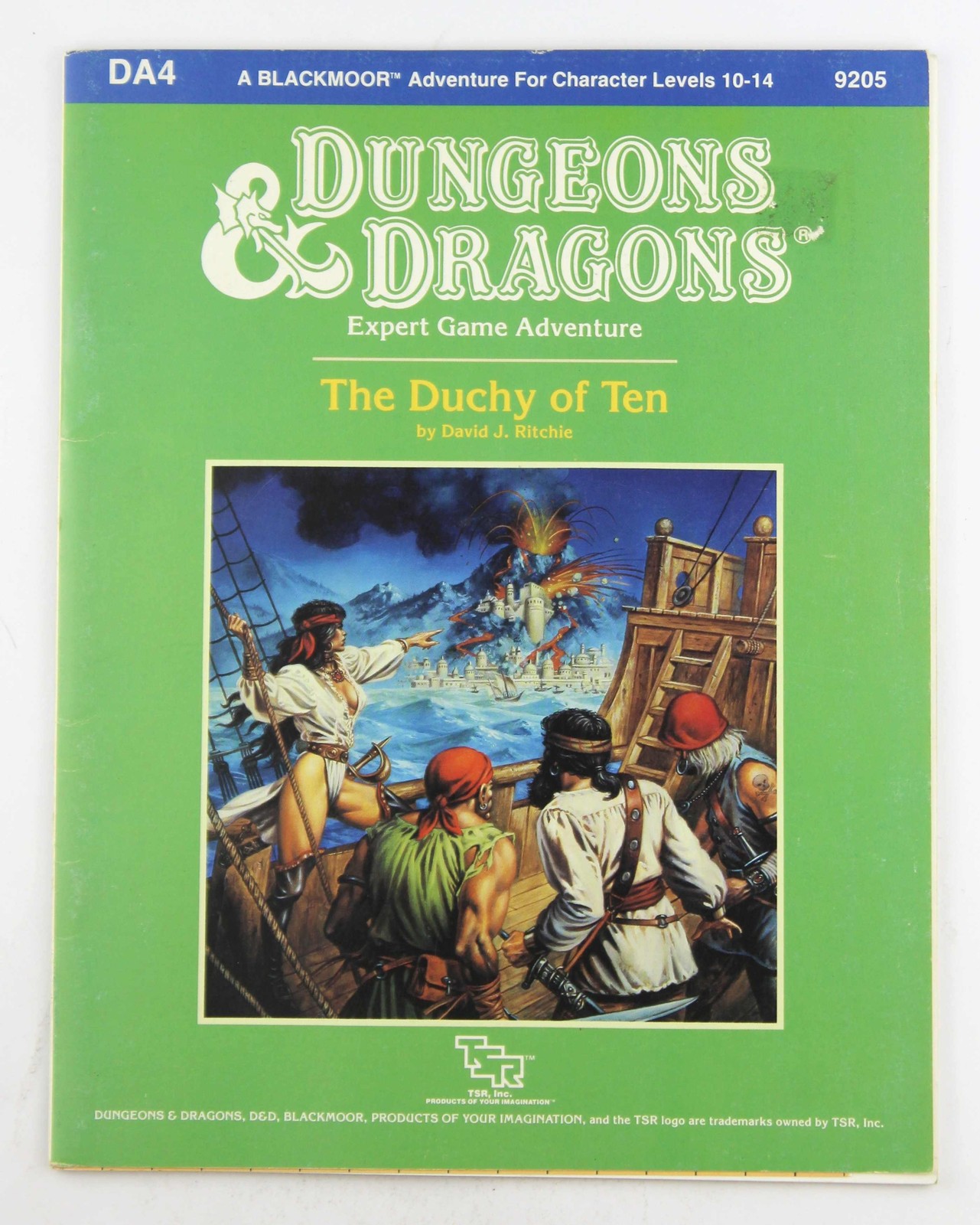 The Duchy of Ten: Standard Module Da4 (Dungeons & Dragons) Richie, David, Arneso